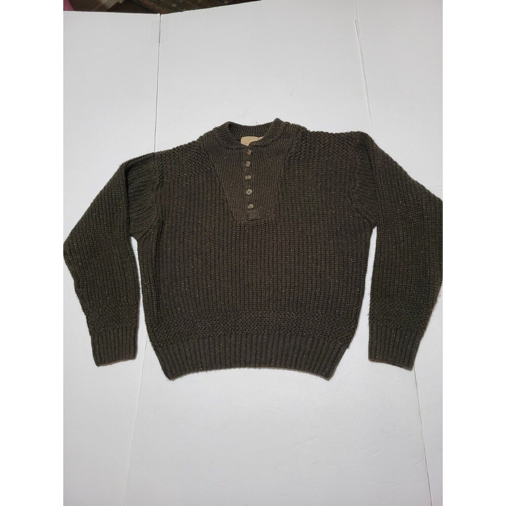 (#17) Vintage Men’s NEO Northeast Outfitters  Pullover Sweater Size Men XL Green